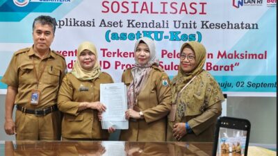 Tingkatkan Efisiensi Pengelolaan Aset, RSUD Sulbar Tetapkan Sistem Monitoring Berbasis Digital “asetKU-Kes”