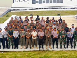 Patroli Gabungan TNI, Polri, Satpol PP dan Dishub Jaga Kamtibmas Kota Mamuju