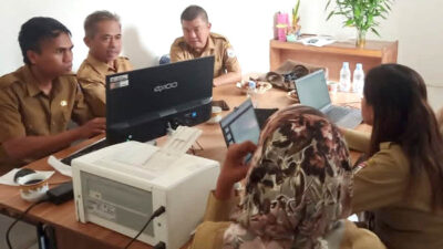 Evaluasi Penyelenggaraan Kearsipan, Pemprov Sulbar Lakukan Pengawasan Kearsipan di Mamasa