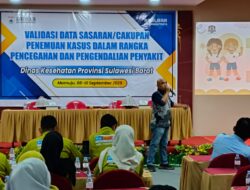 Dinkes Sulbar Gagas SQUAD-TBC, Libatkan Pelajar dalam Upaya Eliminasi TBC