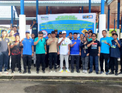 Sambut Harhubnas 2025, Insan Perhubungan Sulbar Gelar Aksi Bersih Rambu Lalu Lintas untuk Keselamatan Jalan