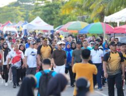 Peringati HUT Sulbar ke-21, Pemprov Sulbar Gelar Kegiatan Jalan Santai