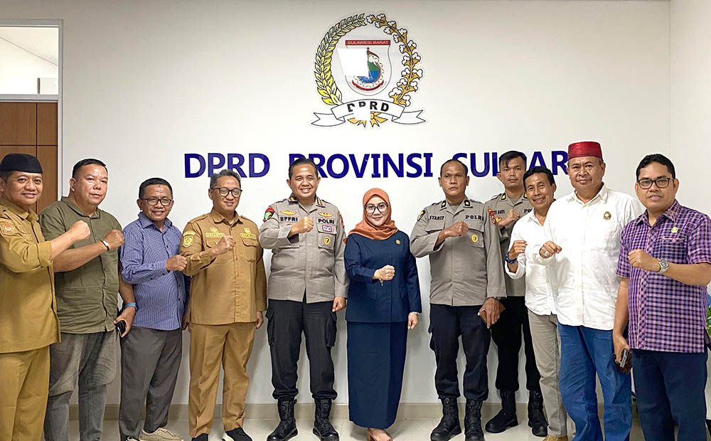 Sukseskan Penanganan Stunting, DPRD Sulbar dan Biddokkes Polda Bahas Program Pemberdayaan Masyarakat