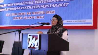 Dukung Layanan Prima hingga Kontribusi PAD, Dinkes Sulbar Perkuat Peran Strategis Labkesmas