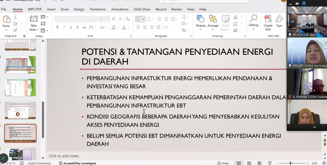 Energi Berkelanjutan dan Berkeadilan