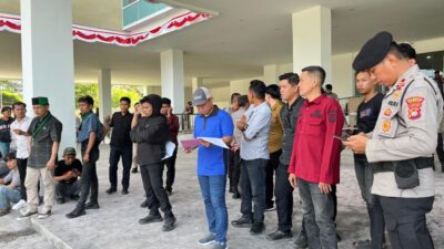 Terima Aksi Demonstrasi, Ketua Komisi I Janji Tindaklanjuti Aspirasi HMI Badko Sulbar