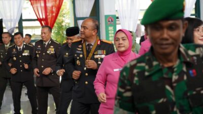 Kapolda Sulbar Hadiri dan Meriahkan HUT ke-80 TNI di Korem 142/Tatag, Tegaskan Soliditas TNI–Polri
