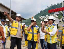 Kapolda Sulbar Tinjau Proyek Strategis Nasional Bendungan Budong-Budong, Pastikan Keamanan dan Dukungan Penuh
