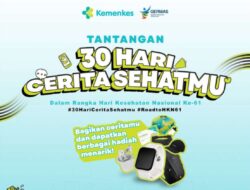 Kemenkes Buat Tantangan 30 Hari Cerita Sehat di Momen HKN Ke-61, Diskes Sulbar Ajak Masyarakat Meriahkan dan Rebut Hadiahnya
