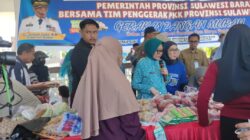 PKK Kolaborasi Komunitas S5 dan Distapang Sulbar Gelar Pameran UMKM Hypermart dan GPM