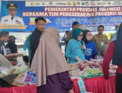 PKK Kolaborasi Komunitas S5 dan Distapang Sulbar Gelar Pameran UMKM Hypermart dan GPM
