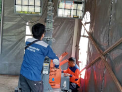 TRC BPBD Sulbar Lakukan Perawatan dan Pengecekan Lampu Light Tower, Pastikan Kesiapsiagaan di Musim Pancaroba