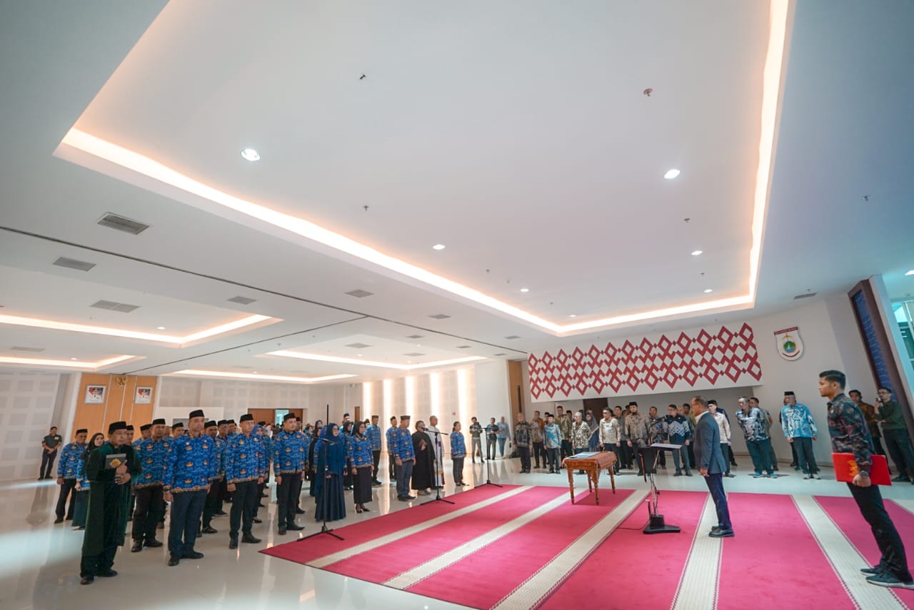 Gubernur Sulbar Resmi Lantik 39 Pejabat, Dinamisasi Aparatur untuk Layanan Publik yang Lebih Baik