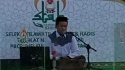 Kafilah Sulbar Ahmad Farid Tampil Apik di Cabang Hafalan 500 Hadis STQH 2025