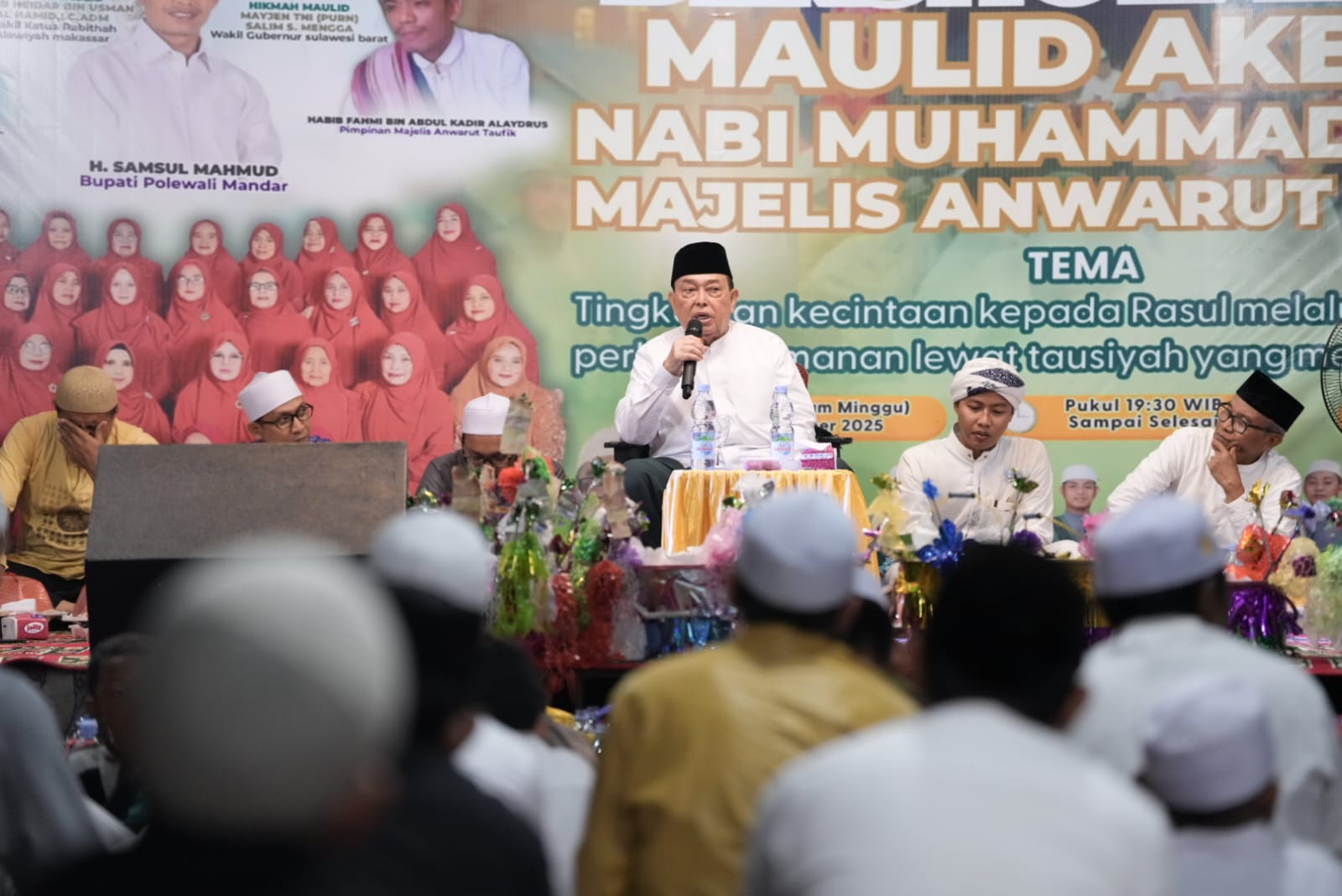 Wakil Gubernur Sulbar: Perkuat Iman dan Cinta pada Rasulullah Lewat Perayaan Maulid