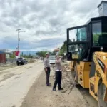 Ditlantas Polda Sulbar Proaktif Amankan Proyek Jalan di Mamuju, Pastikan Lalu Lintas Aman Lancar