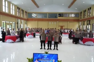 Wakapolda Sulbar Buka Latpra Ops Zebra Marano 2025, Tekankan Pentingnya Keselamatan dan Ketertiban Lalu Lintas