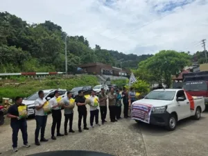Lepas Puluhan Ton Beras, Ditkrimsus Polda Sulbar Bersama Dinas Terkait Stabilkan Harga Lewat Gerakan Pangan Murah