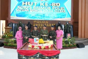 Syukuran HUT Ke-80 Brimob, Wakapolda Sulbar Serukan Brimob Jadi Pelindung Masyarakat