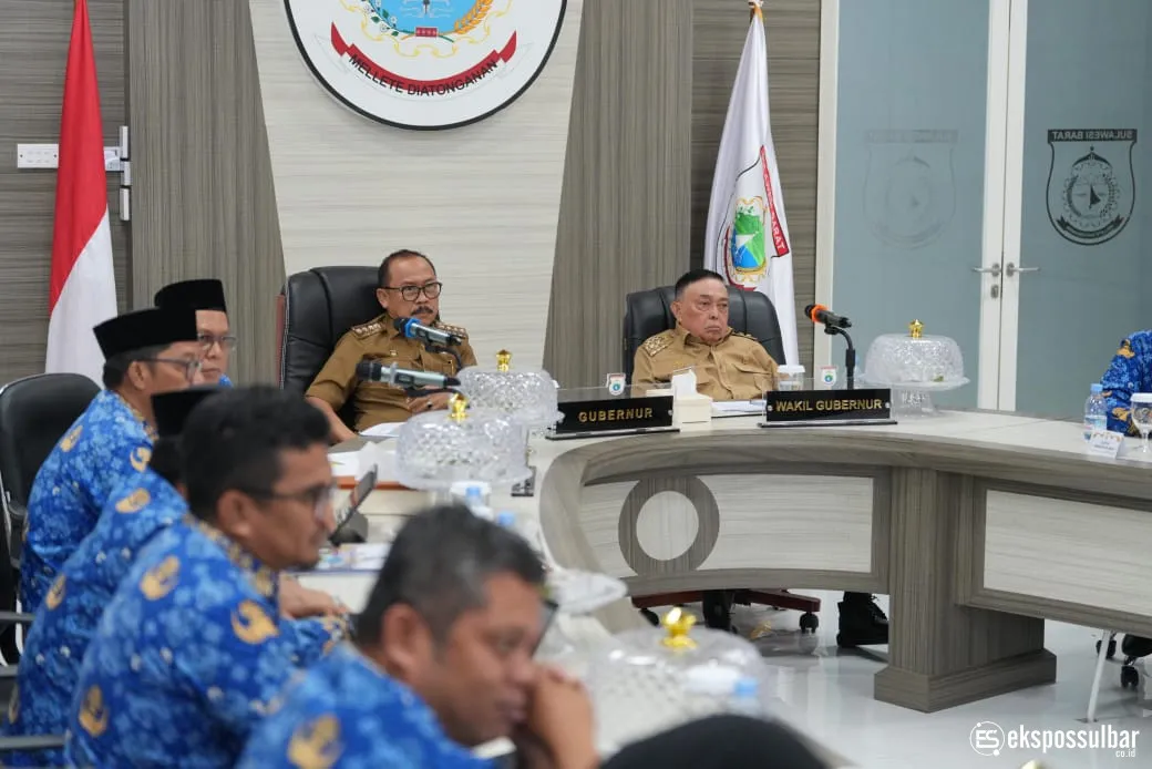 Sulbar Masuk 8 Besar Nasional untuk Realisasi Belanja, Pemprov Genjot PAD Jelang Akhir Tahun