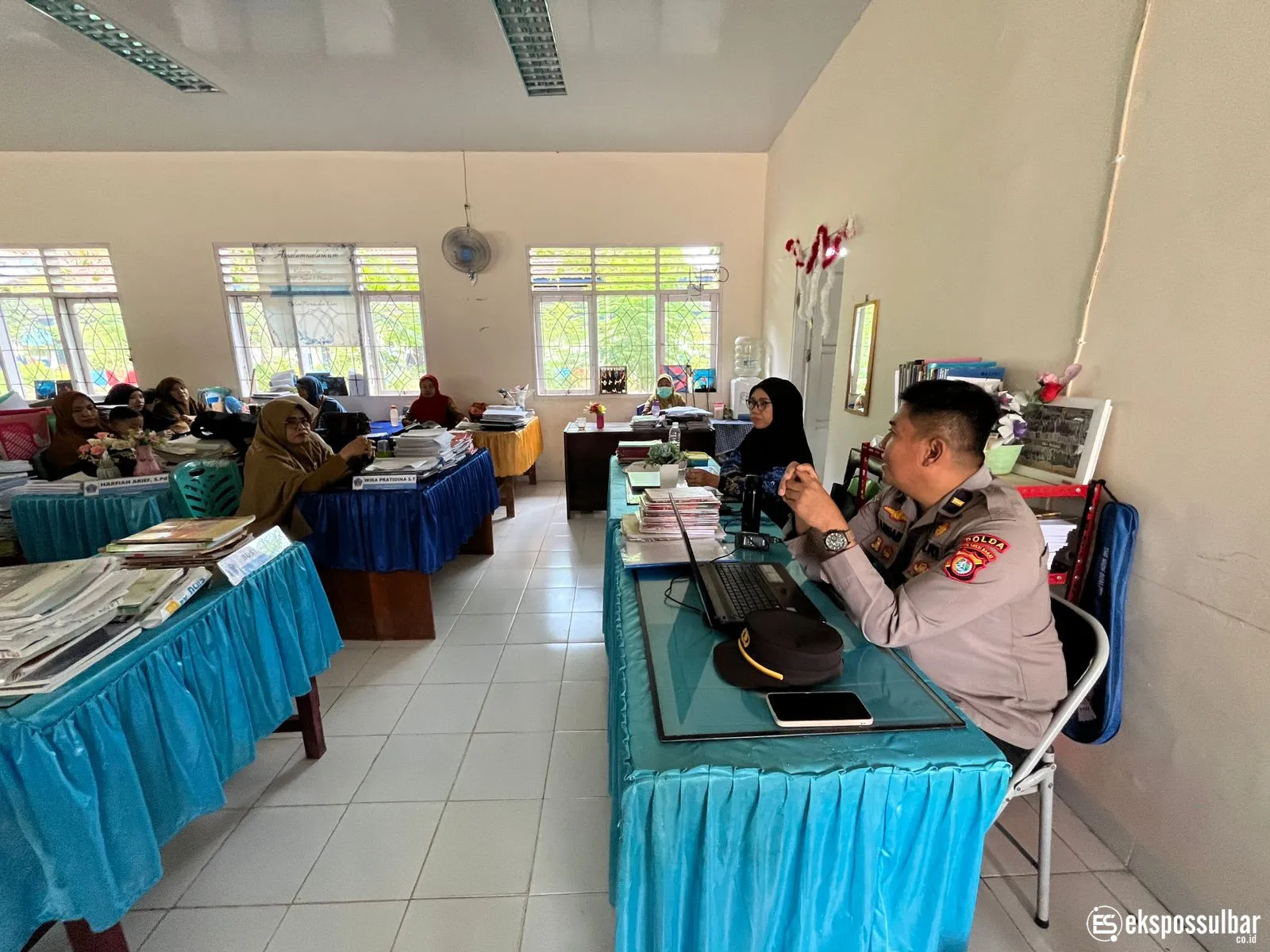 Ditbinmas Polda Sulbar Sosialisasikan Etika Berlalu Lintas ke Sekolah-sekolah, Wujudkan Kamseltibcarlantas