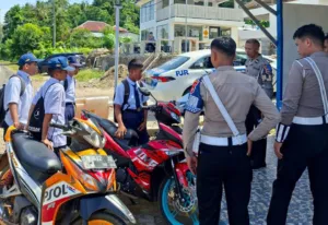 Sejumlah Pelajar SMP di Mamuju Terjaring Operasi Zebra Marano, Polisi Beri Edukasi Keselamatan