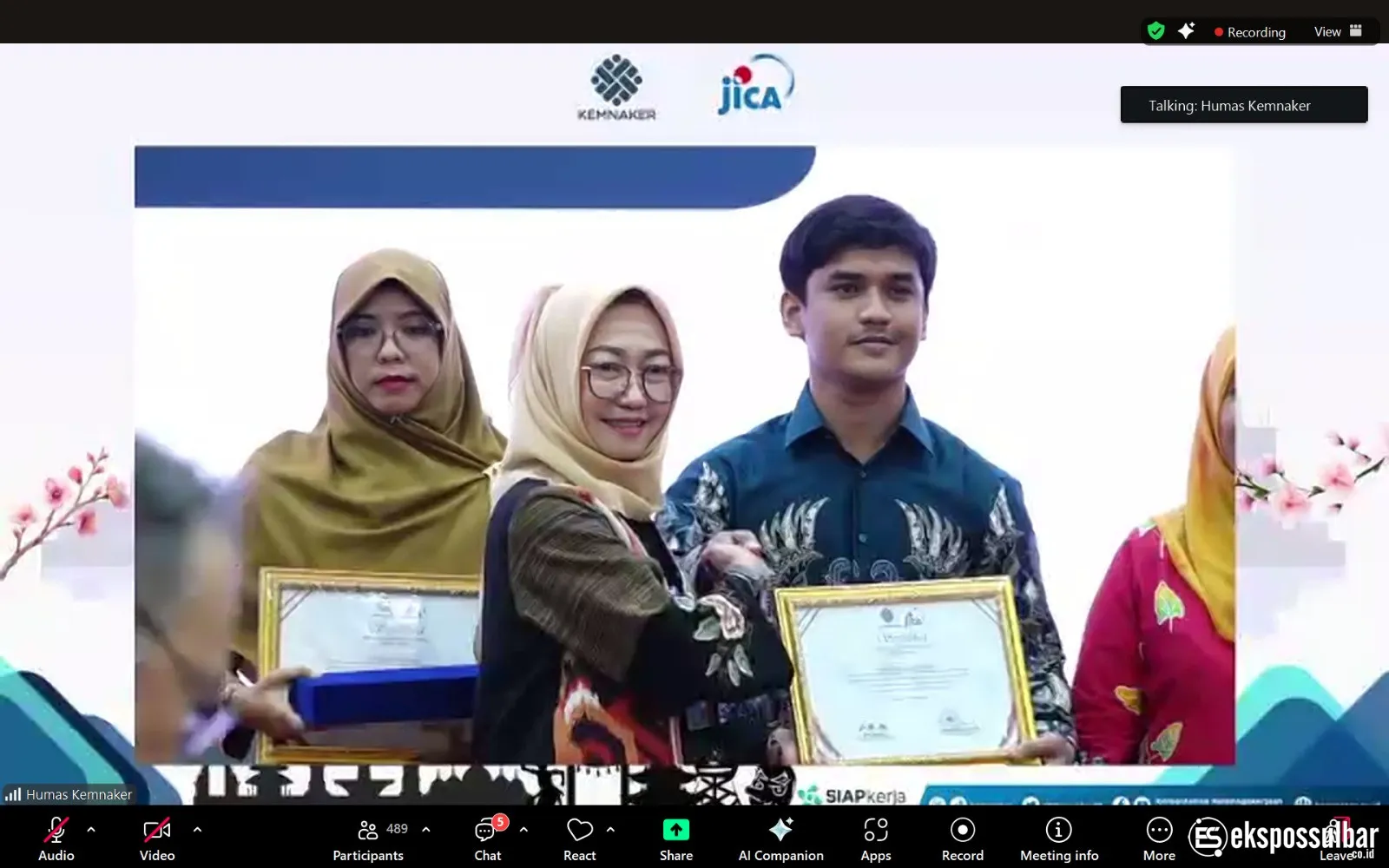 Masuk 10 Besar Proposal Terbaik, Muhammad Idham Jadi Narasumber CoP Kementerian Tenaga Kerja