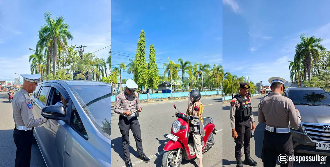 Taman Karema Mamuju Jadi Lokasi Operasi Zebra Marano 2025, Penertiban dan Edukasi Pengendara Ditingkatkan