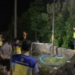 RS Bhayangkara Mamuju Terdampak Banjir Rob, Karumkit dan BWS Sulawesi V Sinergi Pasang Geobag Darurat