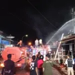 Pusdalops BPBD Sulbar Keluarkan Laporan Kejadian Kebakaran di Jalan Mangga