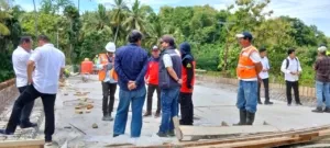 BPBD Sulbar Dampingi Tim Monev Bapperida dan Inspektorat Provinsi Tinjau Kegiatan Hibah Rehabilitasi dan Rekonstruksi