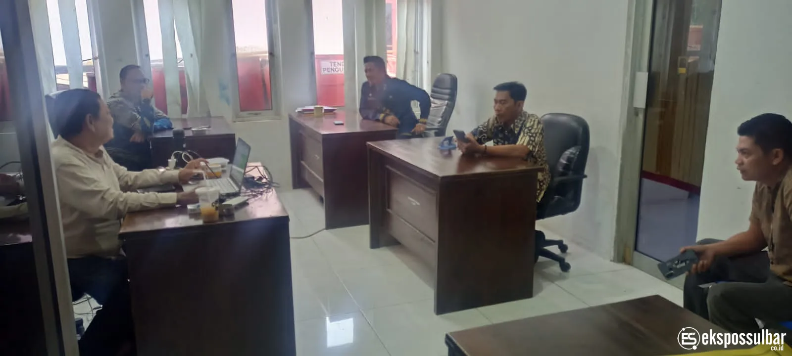 Tingkatkan Sinergi Penanggulangan Bencana, BPBD Sulbar Dampingi BPBD Polman Ajukan Hibah ke BNPB