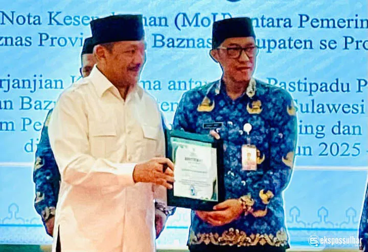 Bapperida Sulbar Raih Penghargaan dari BAZNAS, Komitmen Pembayaran Zakat ASN Jadi Perhatian Utama