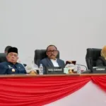 Gubernur dan Wakil Gubernur Sulbar Kompak Hadiri Paripurna DPRD, Bahas Beberapa Ranperda