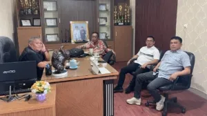 Dinsos Sulbar Terima Kunjungan Asisten I, Karo Ekbang, dan Plt Kadis Perkebunan, Bahas Sinergi Program