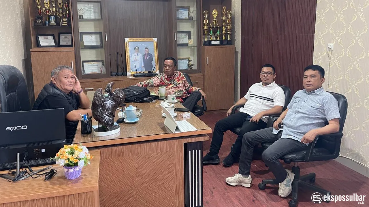 Dinsos Sulbar Terima Kunjungan Asisten I, Karo Ekbang, dan Plt Kadis Perkebunan, Bahas Sinergi Program