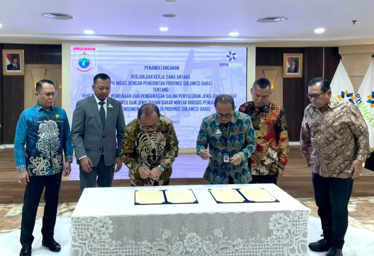 Pemprov Sulbar dan BPH Migas Teken PKS Pengawasan BBM Subsidi, Fokus Cegah Penyimpangan