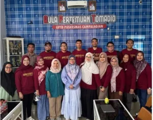 Plt Kadinkes Sulbar Hadiri Bakti Sosial Alumni Fakultas Kedokteran UMI 2003 di Puskesmas Campalagian