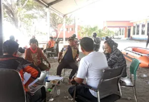 Pastikan Kesiapan Daerah Hadapi Potensi Bencana, BPBD Sulbar Lakukan Koordinasi dan Monitoring di Posko BPBD Pasangkayu