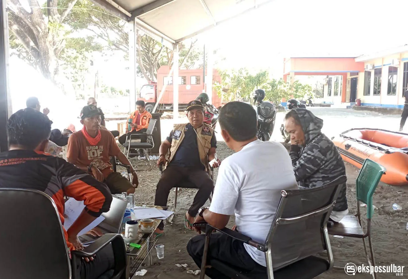 Pastikan Kesiapan Daerah Hadapi Potensi Bencana, BPBD Sulbar Lakukan Koordinasi dan Monitoring di Posko BPBD Pasangkayu