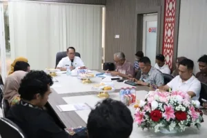 Sekda Sulbar Pimpin Exit Meeting BPK RI, Tegaskan Percepatan Perbaikan Temuan