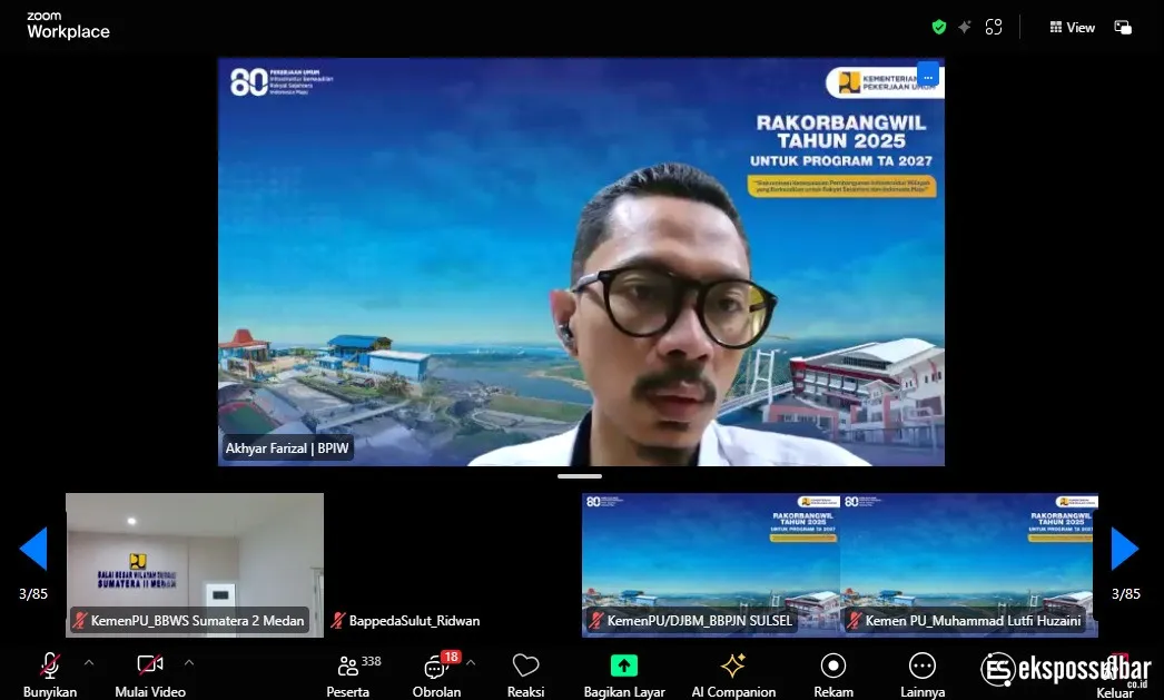 Bapperida Sulbar Ikuti Persiapan Rakorbangwil 2025