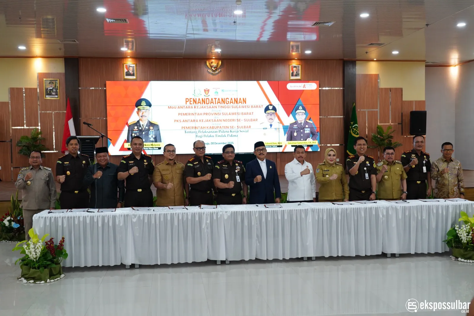 Kapolda Sulbar Dukung Langkah Humanis: MoU Pidana Kerja Sosial sebagai Pengganti Penjara Singkat