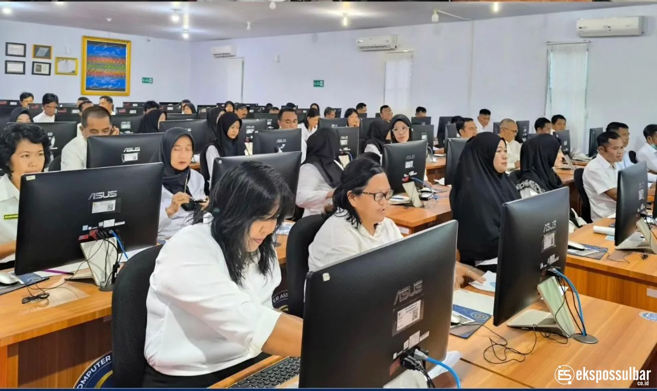 BKD Sulbar Sukses Gelar Ujian Dinas dan UPKP 2025, 576 Peserta Antusias Ikuti Seleksi