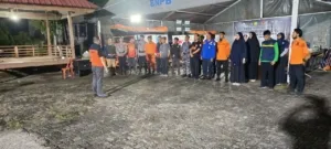 Koordinator Regu 3 Posko Siaga Darurat BPBD Sulbar Berikan Arahan Penguatan Kesiapsiagaan