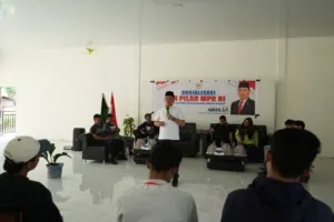Ajbar, S.P. Dorong Penguatan Pendidikan dan Infrastruktur Pertanian dalam Sosialisasi Empat Pilar