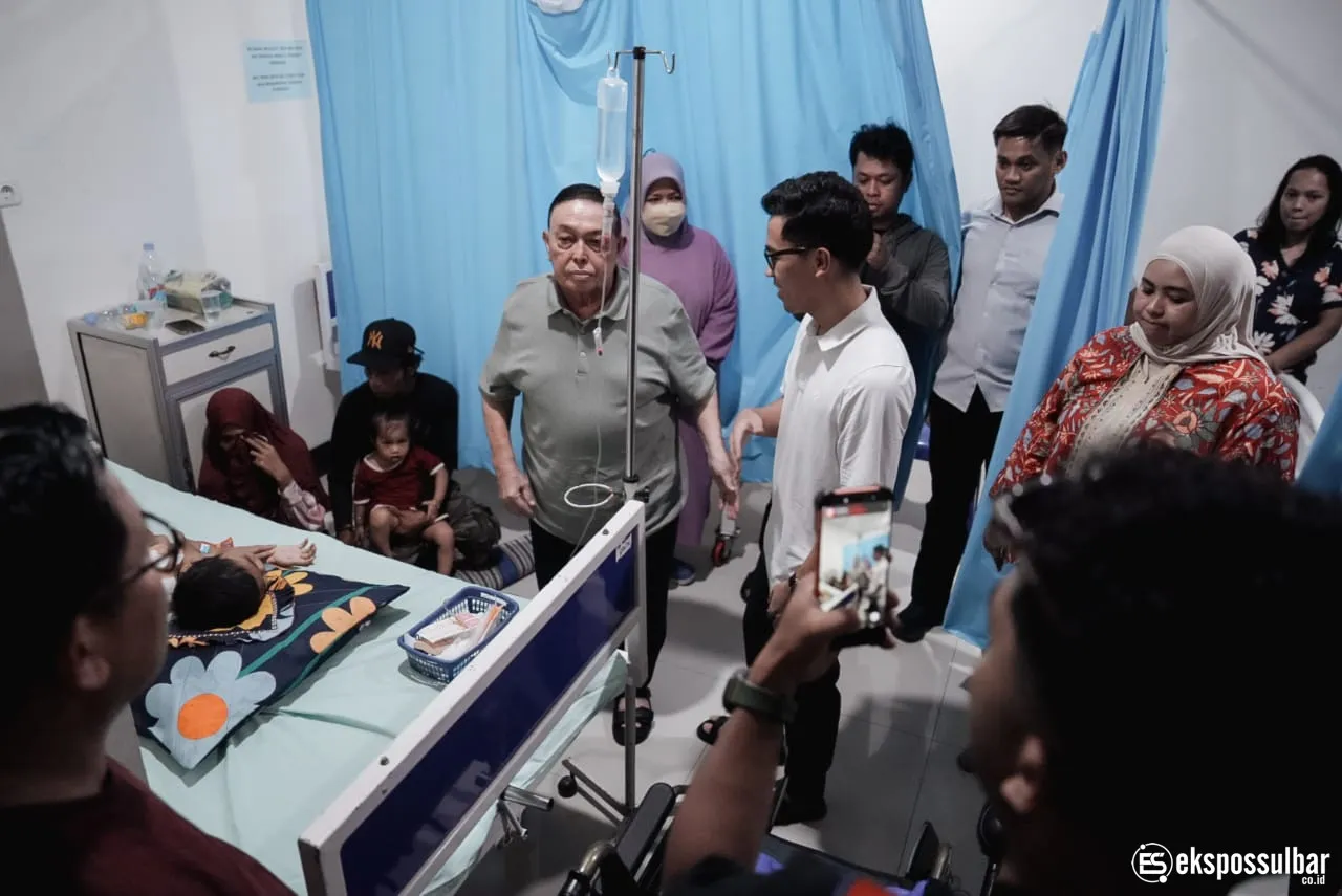 Wagub Sulbar Beri Dukungan dan Fasilitasi Rujukan bagi Arif, Remaja Penderita Tumor di Mamuju