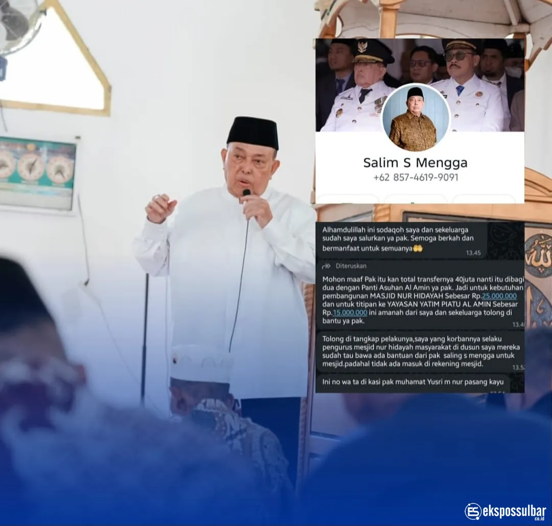 Waspada Penipuan! Oknum Catut Nama Wagub Salim untuk Modus Bantuan Palsu Pembangunan Masjid