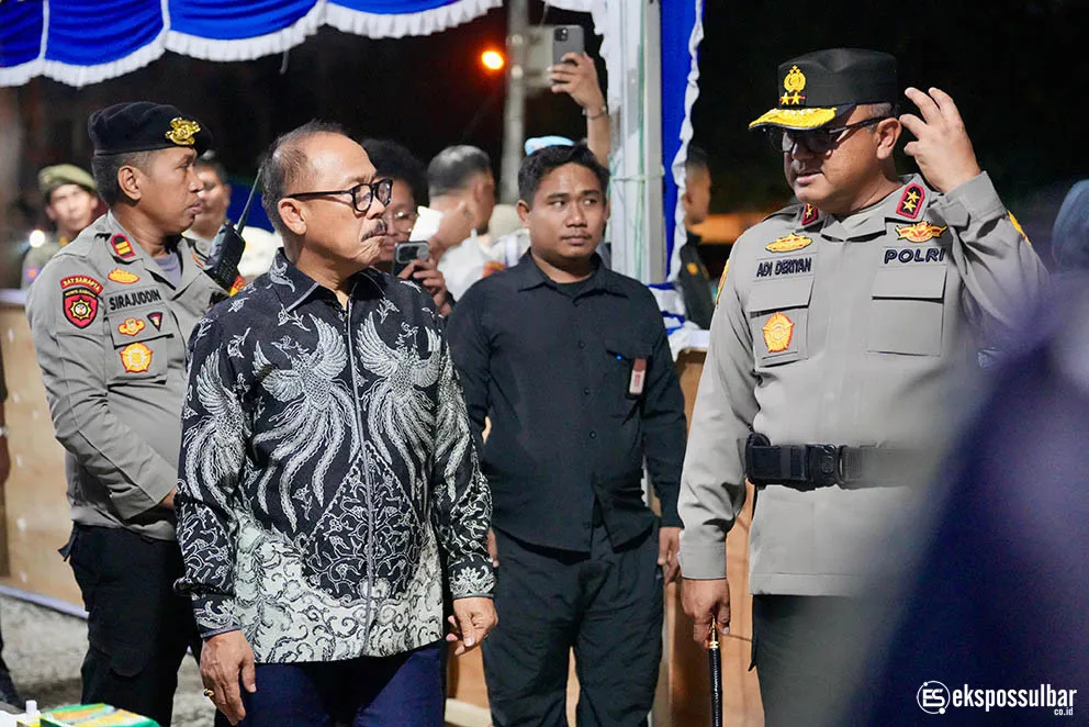 Sambut Nataru 2026, Gubernur Sulbar dan Forkopimda Cek Kesiapan Pos PAM Terpadu