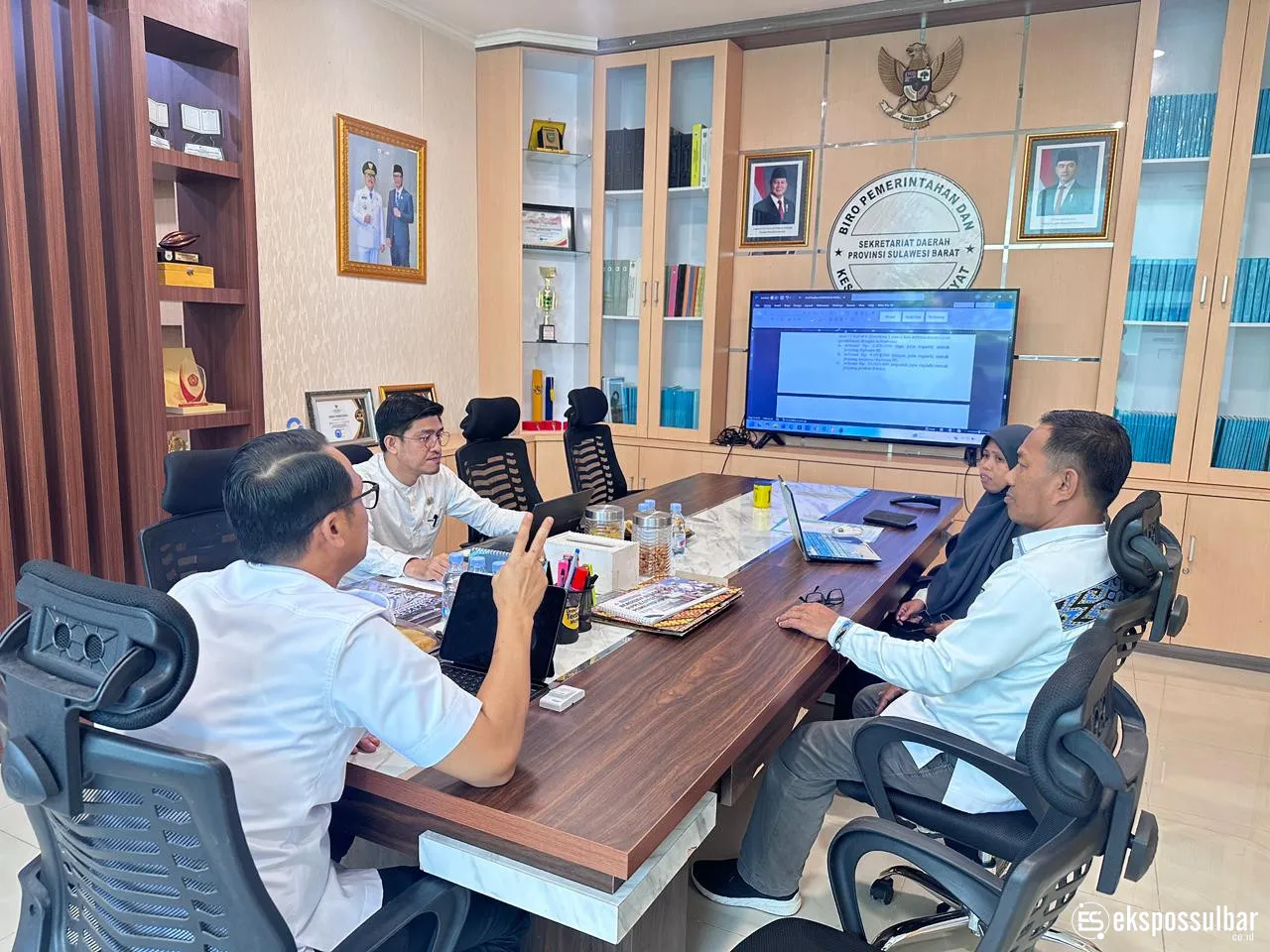 Pemkesra Sulbar Terus Mendorong Percepatan Finalisasi Rancangan Peraturan Gubernur